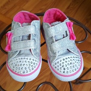 Toddler girl  Rhinestone sneakers